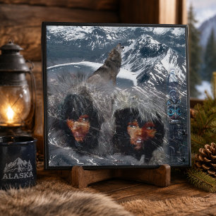 Native Spirit in Alaska Fliese