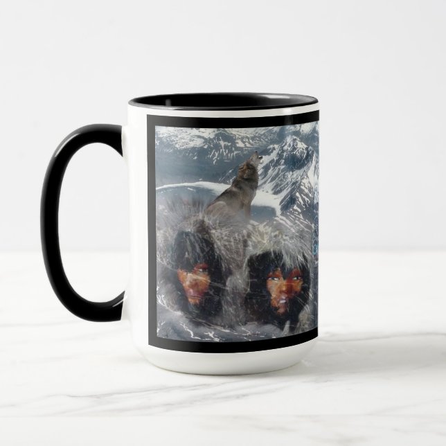 Native Spirit in Alaska Tasse (Links)