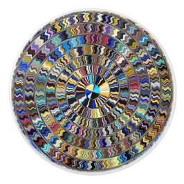 Native Sun Swirl Keramik Knob Keramikknauf