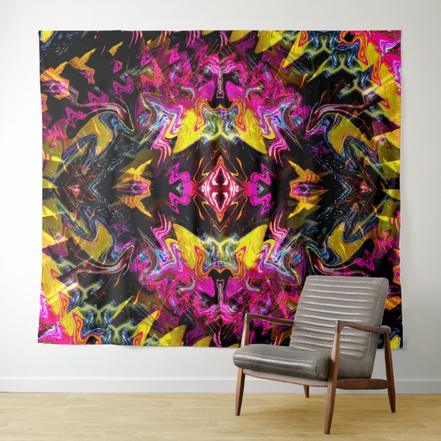 Native Swirl...... Wandteppich (Beispiel (Horizontal))