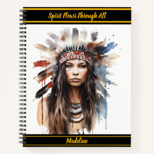 Native Symbole - Kompositionsbuch Notizbuch