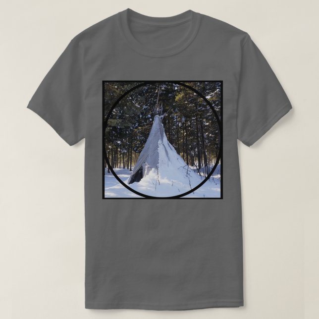 Native Tipi T-Shirt (Design vorne)