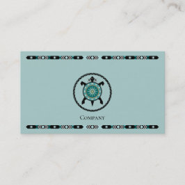 Native Turtle Business Card Visitenkarte