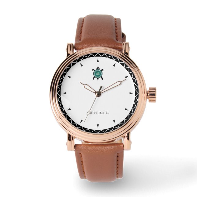 Native Turtle Watch Armbanduhr (Vorderseite)