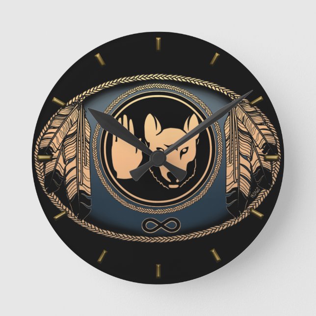 Native Uhr - Flag-Uhr für die benutzerdefinierte e (Vorderseite)