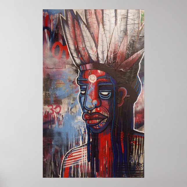 "Native" von Ryan Gardell Poster (Vorne)