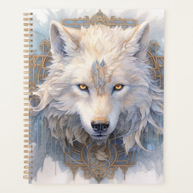 Native White Wolf Planer (Vorderseite)