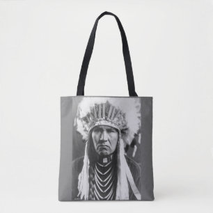 NATIVER AMERIKANISCHE UREINWOHNER TOTE BEUTEL