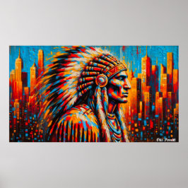 NATIVES ERBE MONATLICHE KRIEGE 20 POSTER