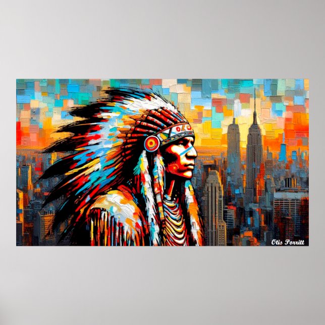 NATIVES ERBE MONATLICHE KRIEGE 21 POSTER (Vorne)