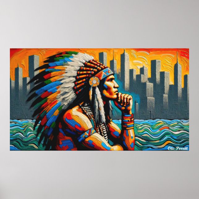 NATIVES ERBE MONATLICHE KRIEGE 22 POSTER (Vorne)