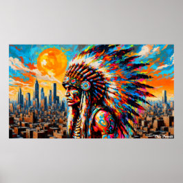 NATIVES ERBE MONATLICHE KRIEGE 22A POSTER