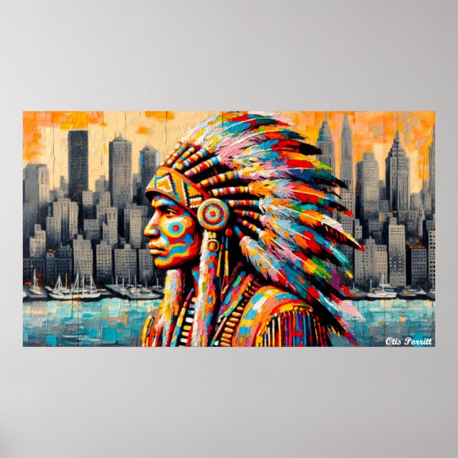 NATIVES ERBE MONATLICHE WARRIOREN 22F POSTER (Vorne)