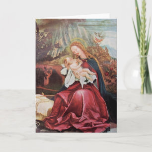 NATIVITÄT MIT ANGELN - MAGIC OF CHRISTMAS FEIERTAGSKARTE