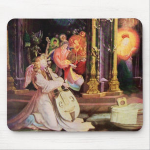 NATIVITÄT MIT ANGELN - MAGIC OF CHRISTMAS MOUSEPAD