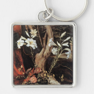 NATIVITÄT MIT WEISSEN LÄCHEN - MAGIC OF CHRISTMA SCHLÜSSELANHÄNGER