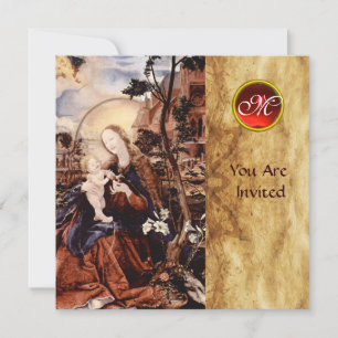 NATIVITÄT MIT WEISSEN LÄCHEN - MAGIC OF CHRISTMAS EINLADUNG