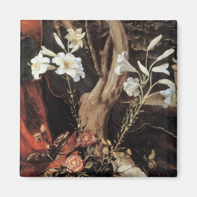 NATIVITÄT MIT WEISSEN LÄCHEN - MAGIC OF CHRISTMAS MAGNET (Vorne)