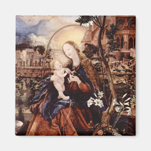 NATIVITÄT MIT WEISSEN LÄCHEN - MAGIC OF CHRISTMAS MAGNET