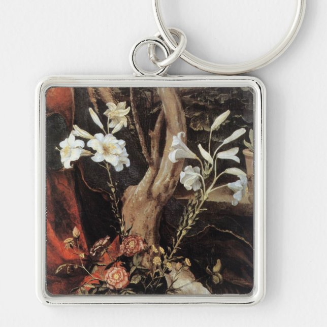 NATIVITÄT MIT WEISSEN LÄCHEN - MAGIC OF CHRISTMAS SCHLÜSSELANHÄNGER (Vorne)