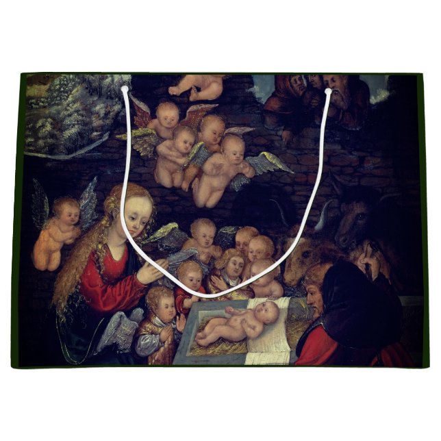 NATIVITÄTSKARANACH RENAISSANCE PAINTER Geschenkbeu Große Geschenktüte (Vorderseite)