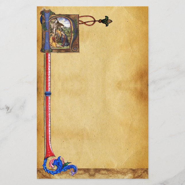 NATIVITÄTSPARCHITEKTONgramm Briefpapier (Vorderseite)