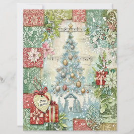 Nativity Christmas craft paper