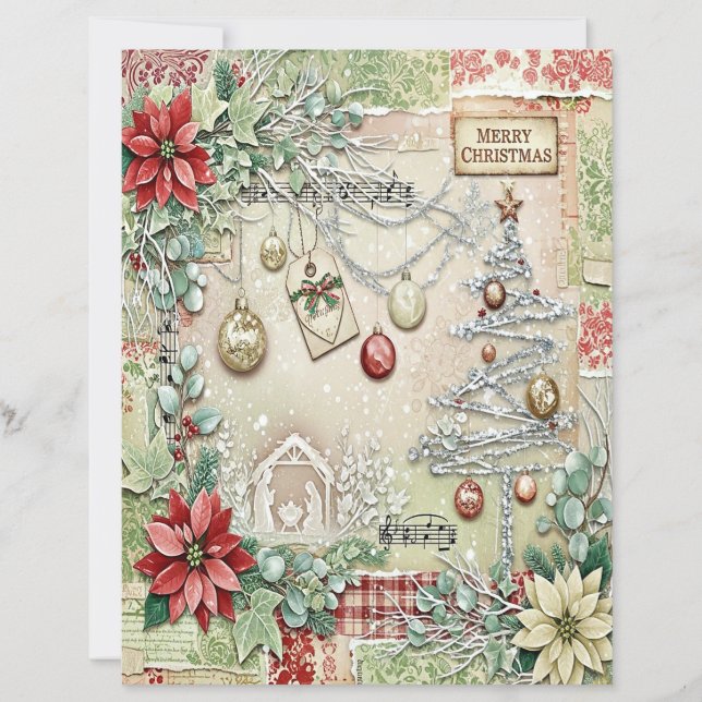 Nativity Christmas craft paper (Vorderseite)