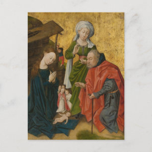 Nativity, circa 1460 postkarte