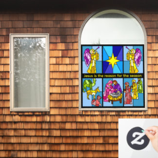 Nativity   fensteraufkleber