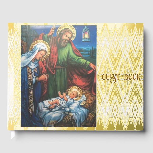 Nativity Gästebuch (Vorderseite)