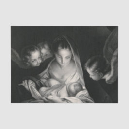 Nativity-Geburt der Engels-Jungfrau Mary Jesuss Seidenpapier