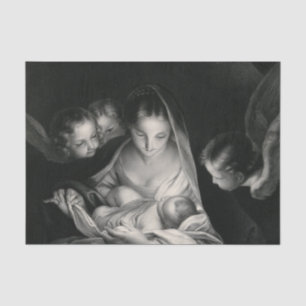 Nativity-Geburt der Engels-Jungfrau Mary Jesuss Seidenpapier