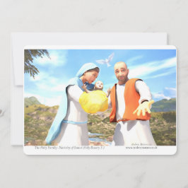 Nativity of Jesus - The Holy Family Einladung