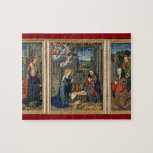 Nativity Scene Baby Jesus Religious Christmas Puzzle