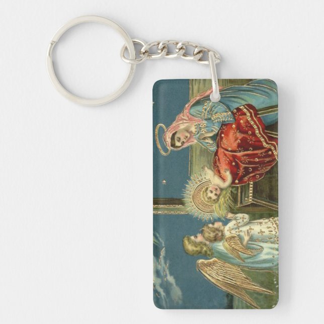 Nativity Scene Bethlehem Schlüsselanhänger (Vorderseite)