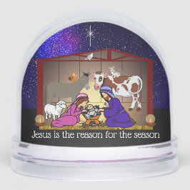 Nativity Schneekugeln