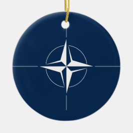 NATO Flag Keramikornament