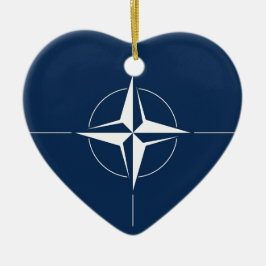 NATO Flag Keramikornament