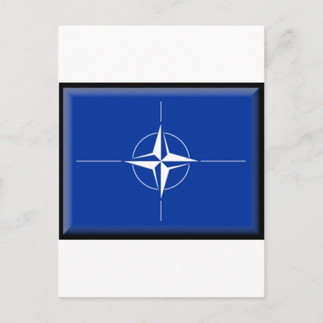 NATO Flag Postkarte (Vorderseite)