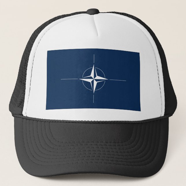 NATO Flag Truckerkappe (Vorderseite)