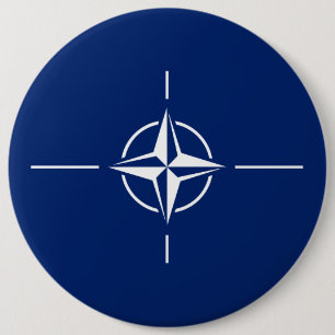 NATO-Flagge Button