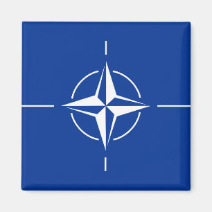 NATO-Flagge Nordatlantikvertragsorganisation Allia Magnet