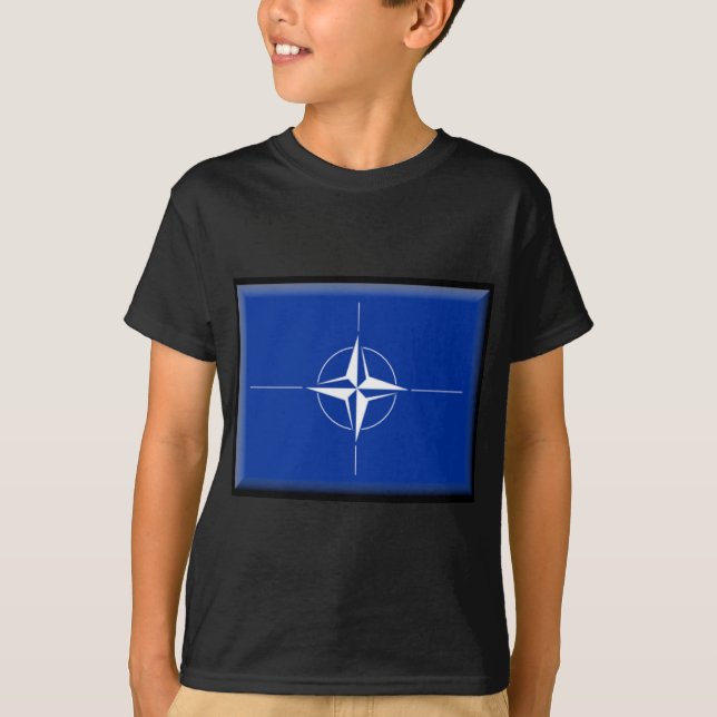 NATO-Flagge T-Shirt (Vorderseite)
