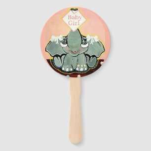 Natosha, die Elefanten-Speller-Handfans Fächer