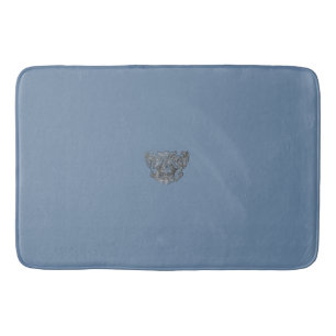 Nattier-blue Angels – Coat of arms – Emblem Badematte