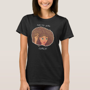 NATTY MÄDCHEN--Gelockter T - Shirt
