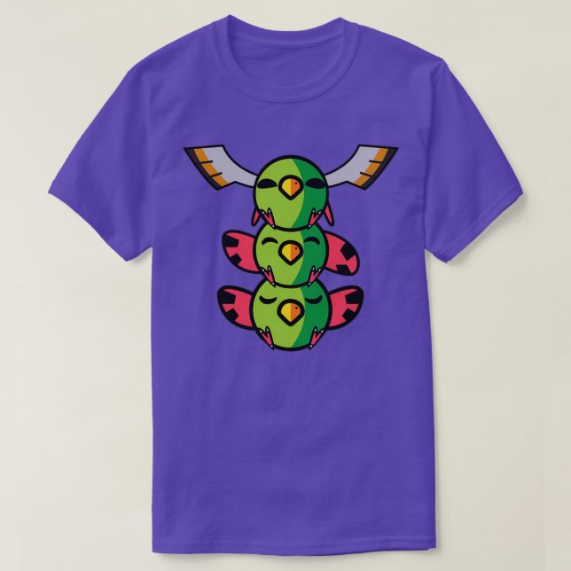 Natu Xatu Totem Pole T-Shirt (Design vorne)
