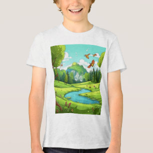 Natur 15. Tri-Blend shirt