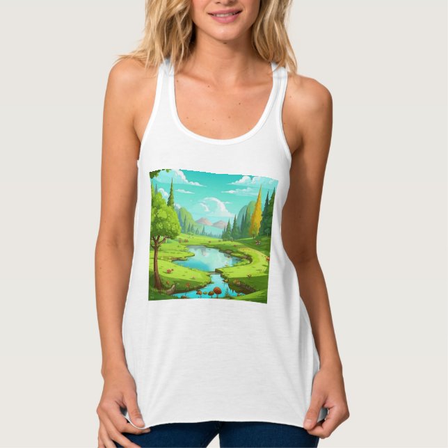 Natur 18. tank top (Vorderseite)